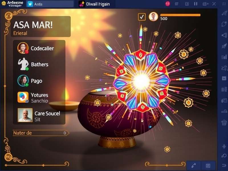 Anise Magic Voyager Diwali festival event